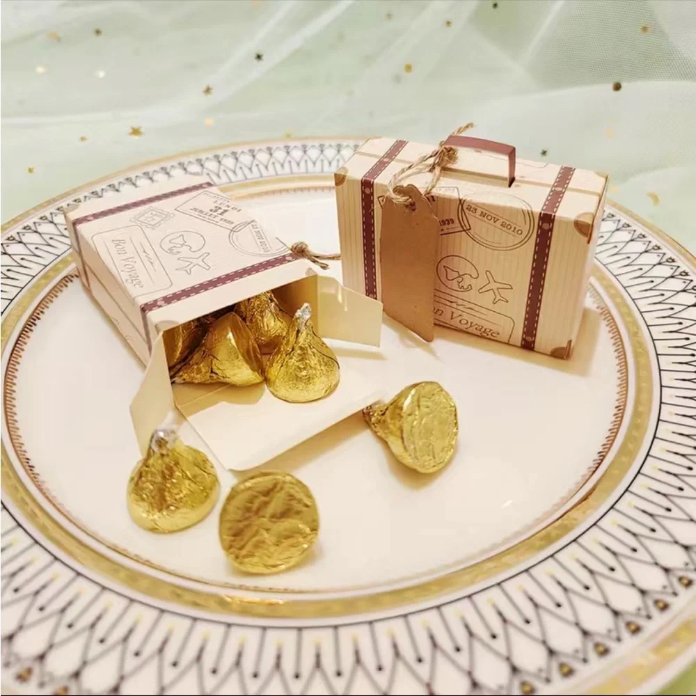 Set Of 5pcs Mini Suitcase Gift Box‎ - Perfect for Little Gifts For The Holidays